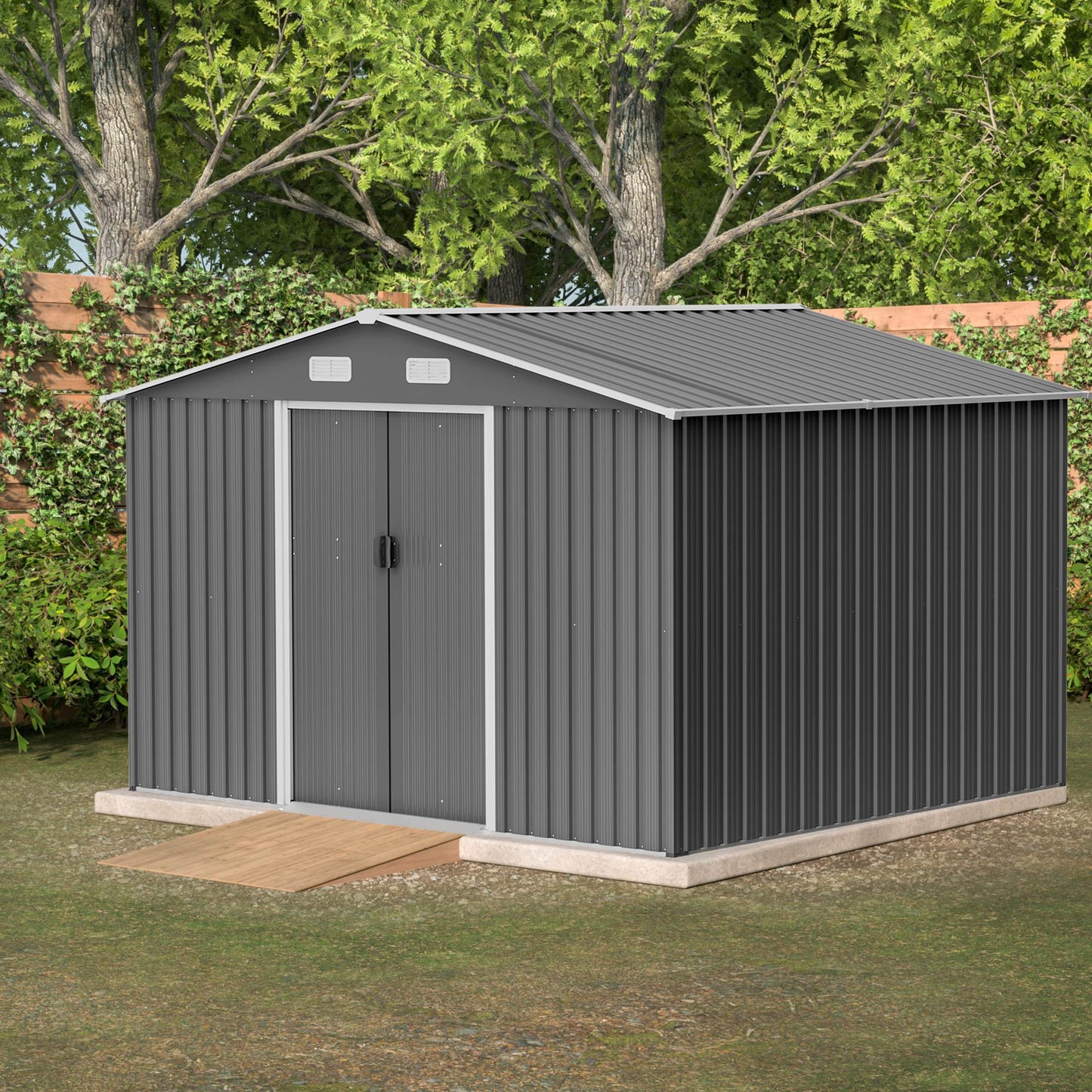 10x8 FT Outdoor Storage Shed