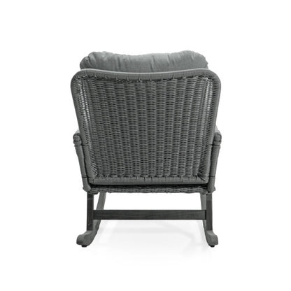 Contemporary Wicker Rocking Chair