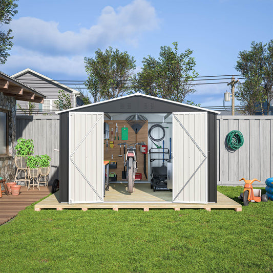 10x12 FT Outdoor Tool Storage Shed
